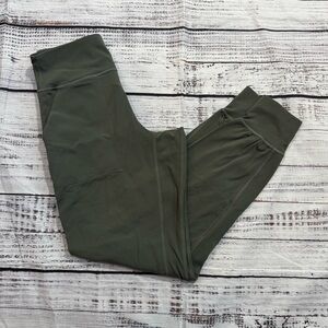 Olive Green lululemon joggers size 6